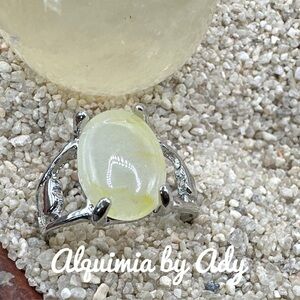 Alquimia Silver and Yellow Ring